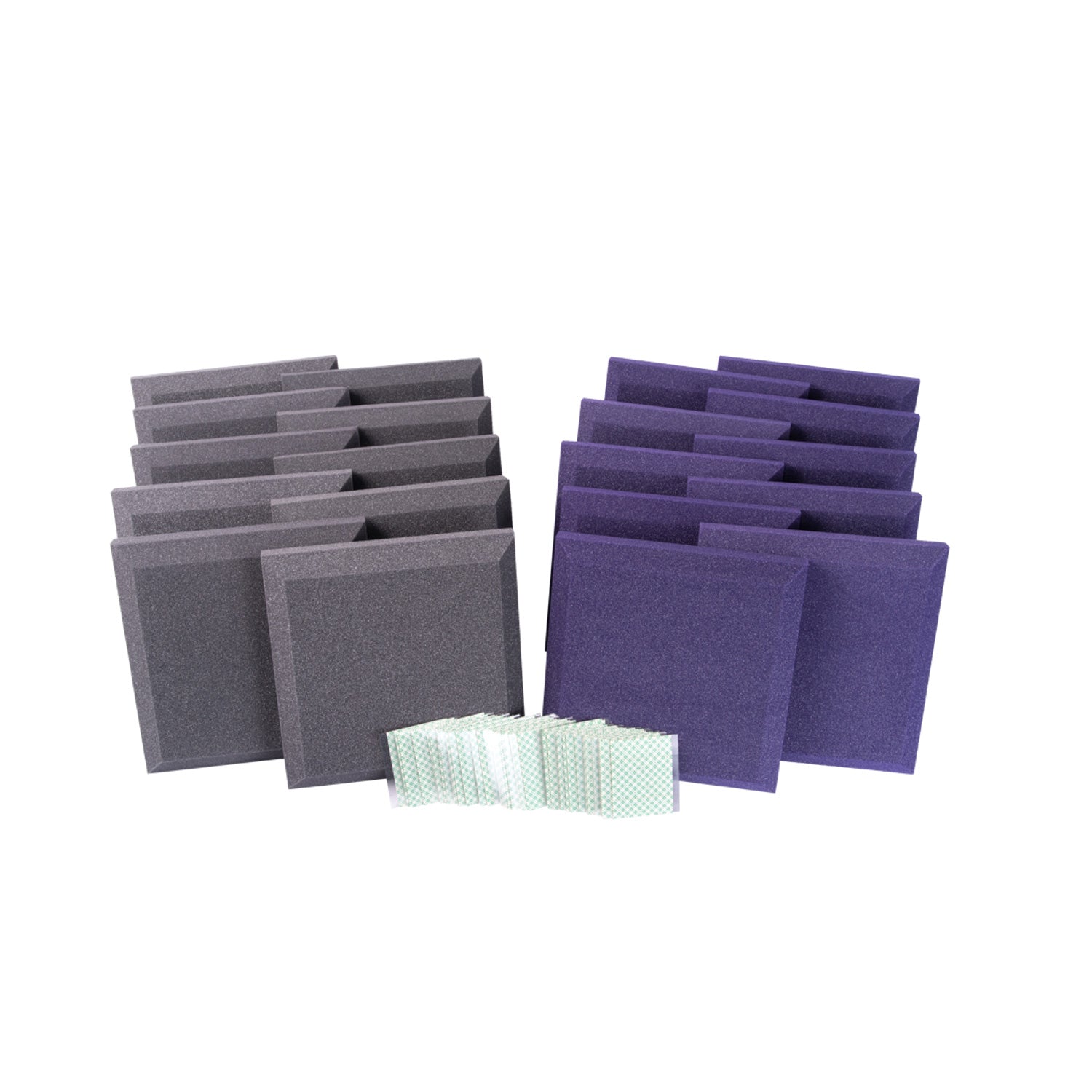 Auralex Home Office Kit - Studiofoam Panel Kit (Purple/Charcoal)