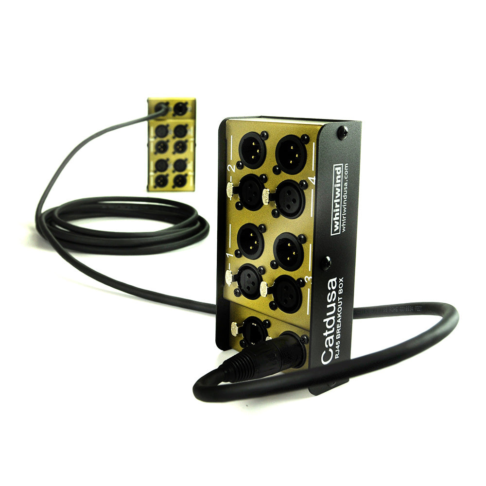 Whirlwind Catdusa - 4-Channel Audio Over Cat5 Extender