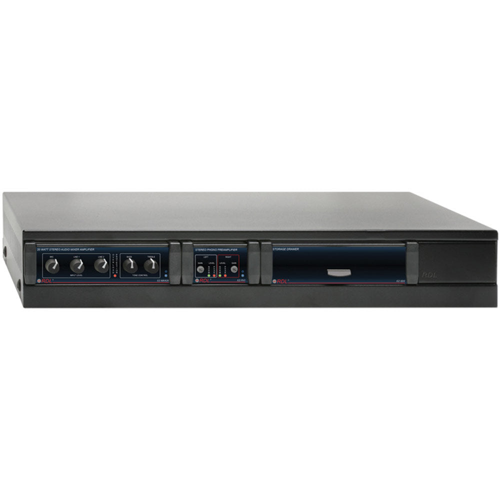 RDL EZ-CC6 Component Chassis for 6 Increments of 1/6 Rack Width