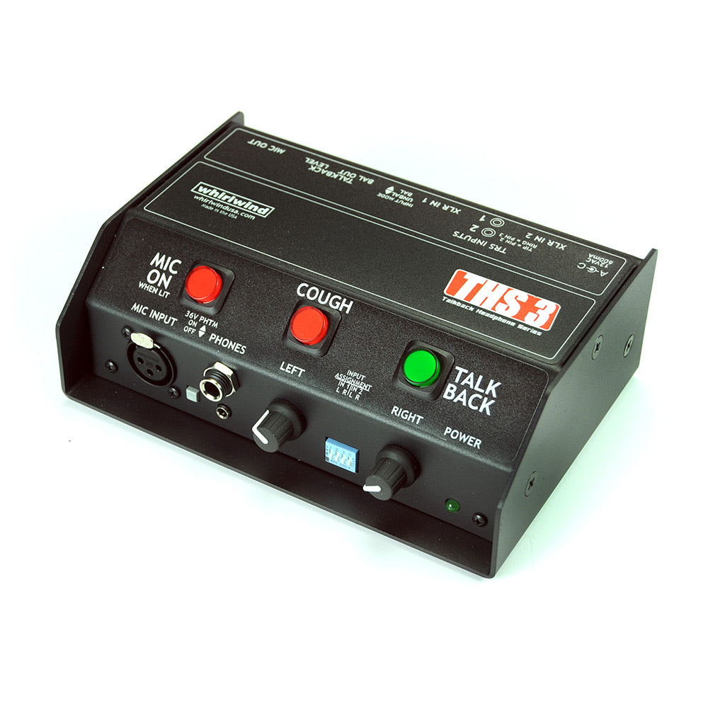 Whirlwind THS-3 Sports Announcer Talkback Headphone Amplifier