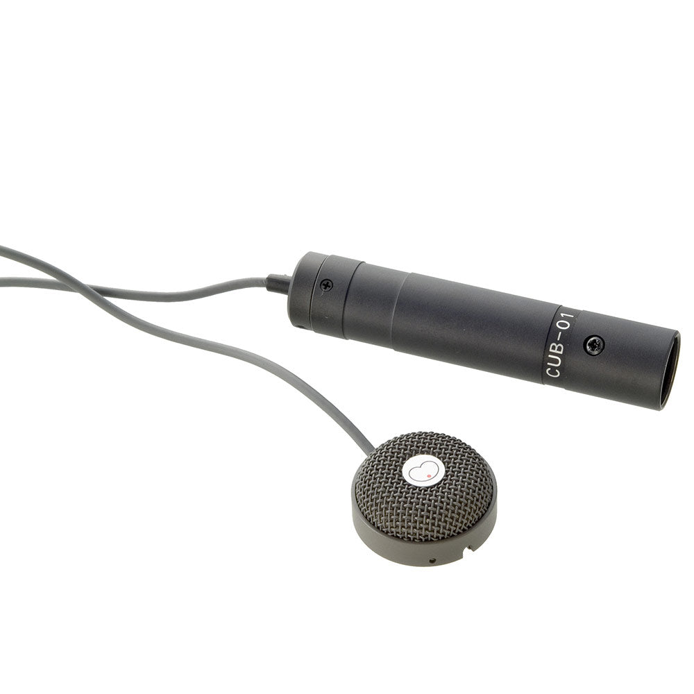 Sanken CUB-01 Cardioid Condenser Boundary Microphone (XLRM, Gray)