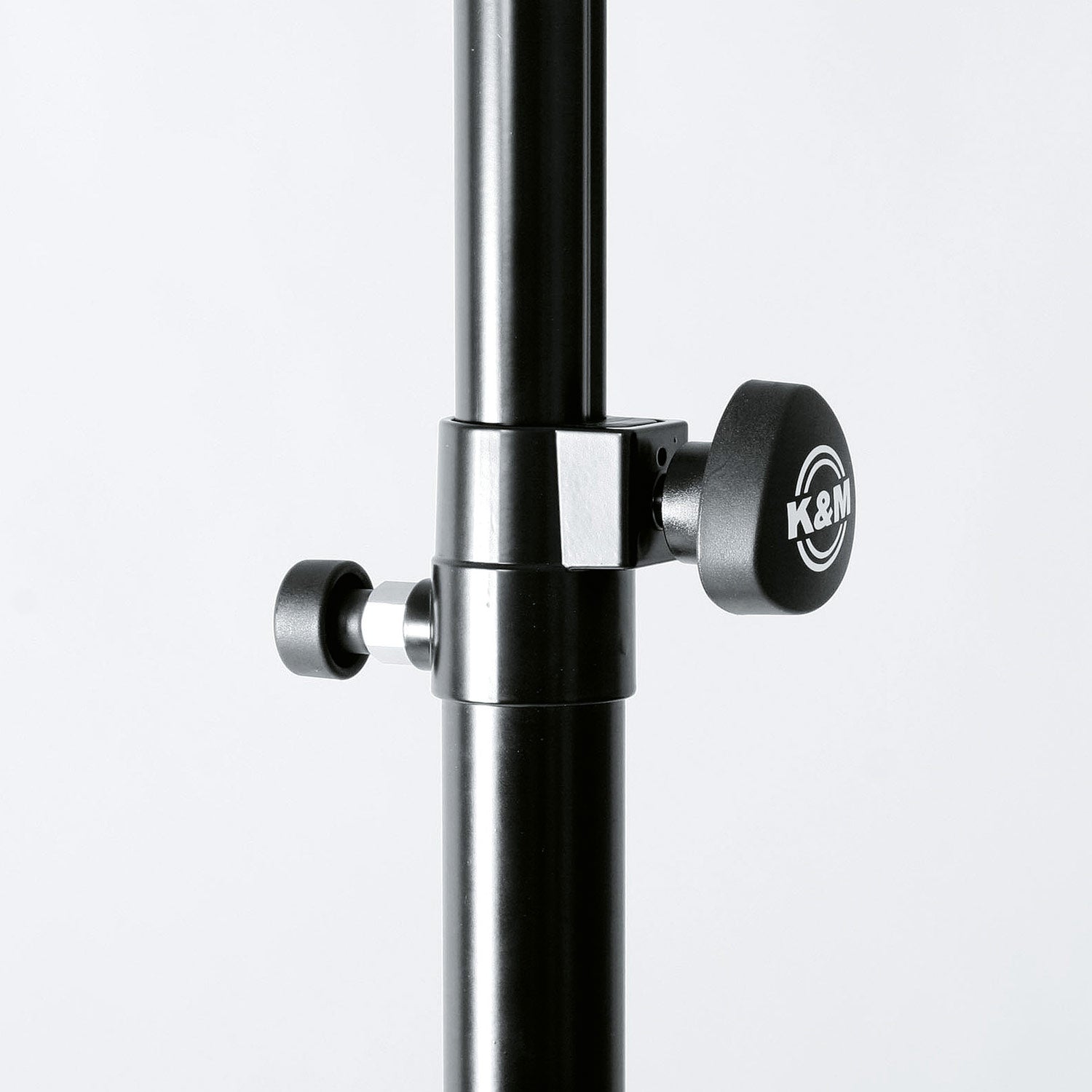 K + M 21368 Speaker Distance Rod with Ring Lock (Black)
