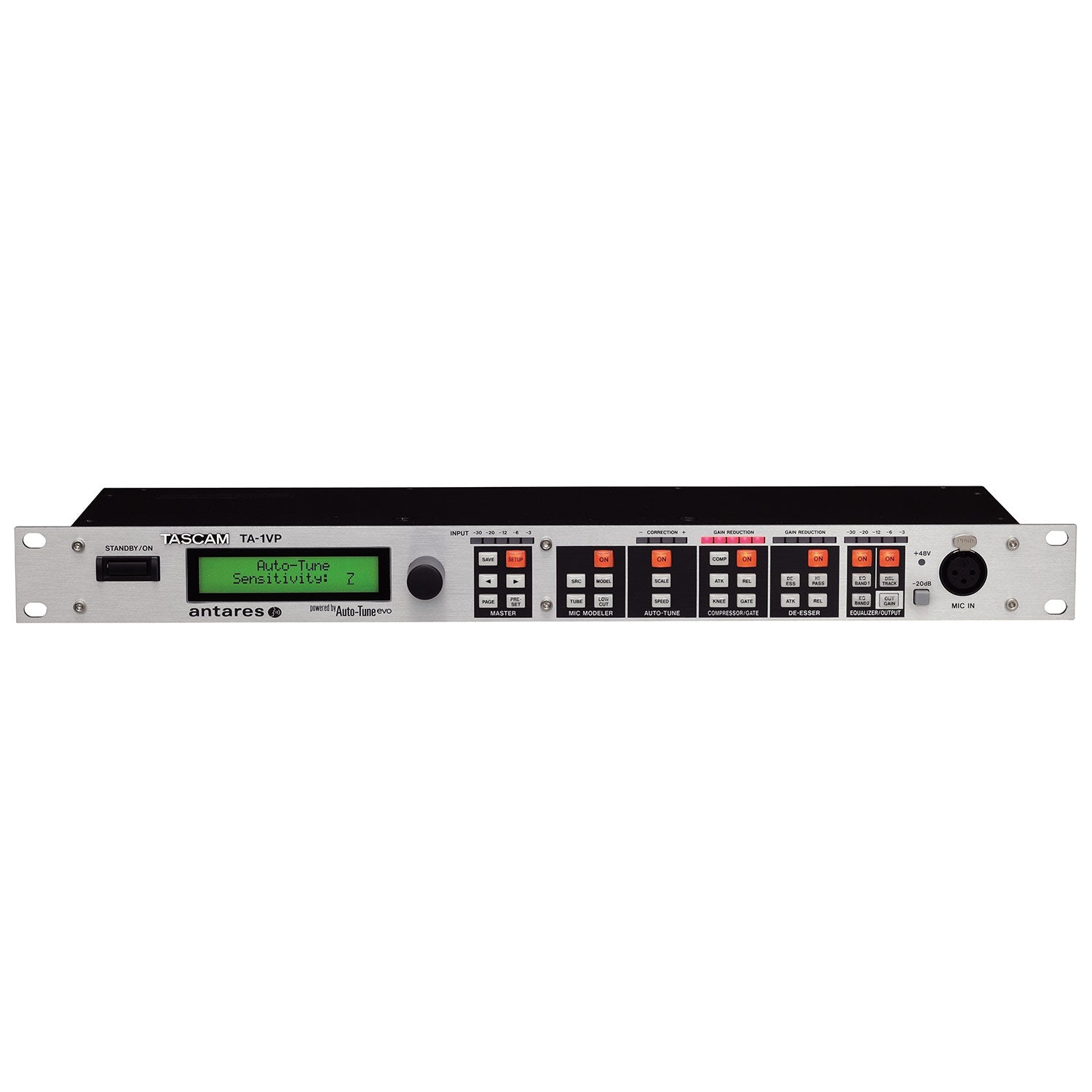 Tascam TA-1VP Vocal Processor with Antares Auto-Tune and Microphone Modeling