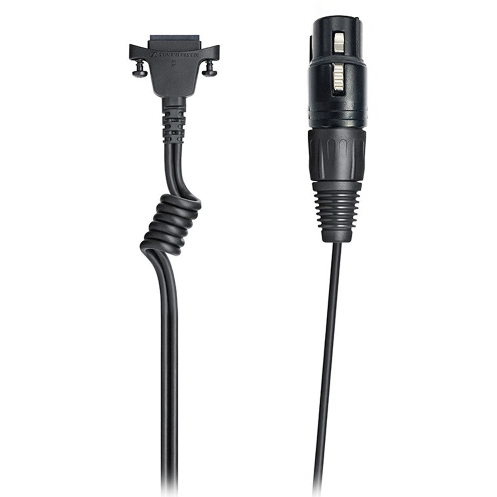 Sennheiser CABLE-II-X4F - Headset Cable with Short Coil for HMD 26 / HMS 27 / HMD 300 PRO (XLR4F)