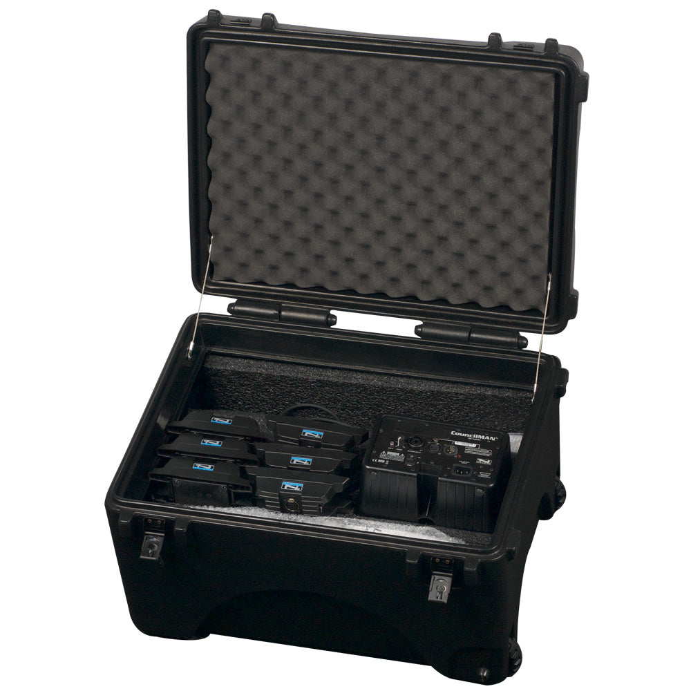 Anchor Audio HC-ARMOR24-CM - Anchor Armor Rolling Case for Councilman