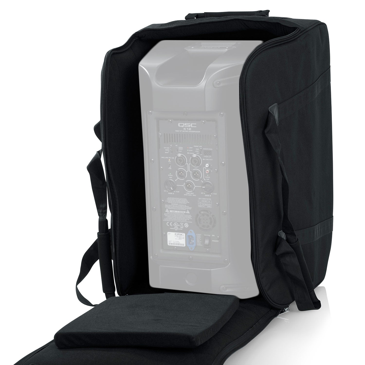 Gator GPA-712SM Rolling Speaker Bag For Small Format 12" Speakers