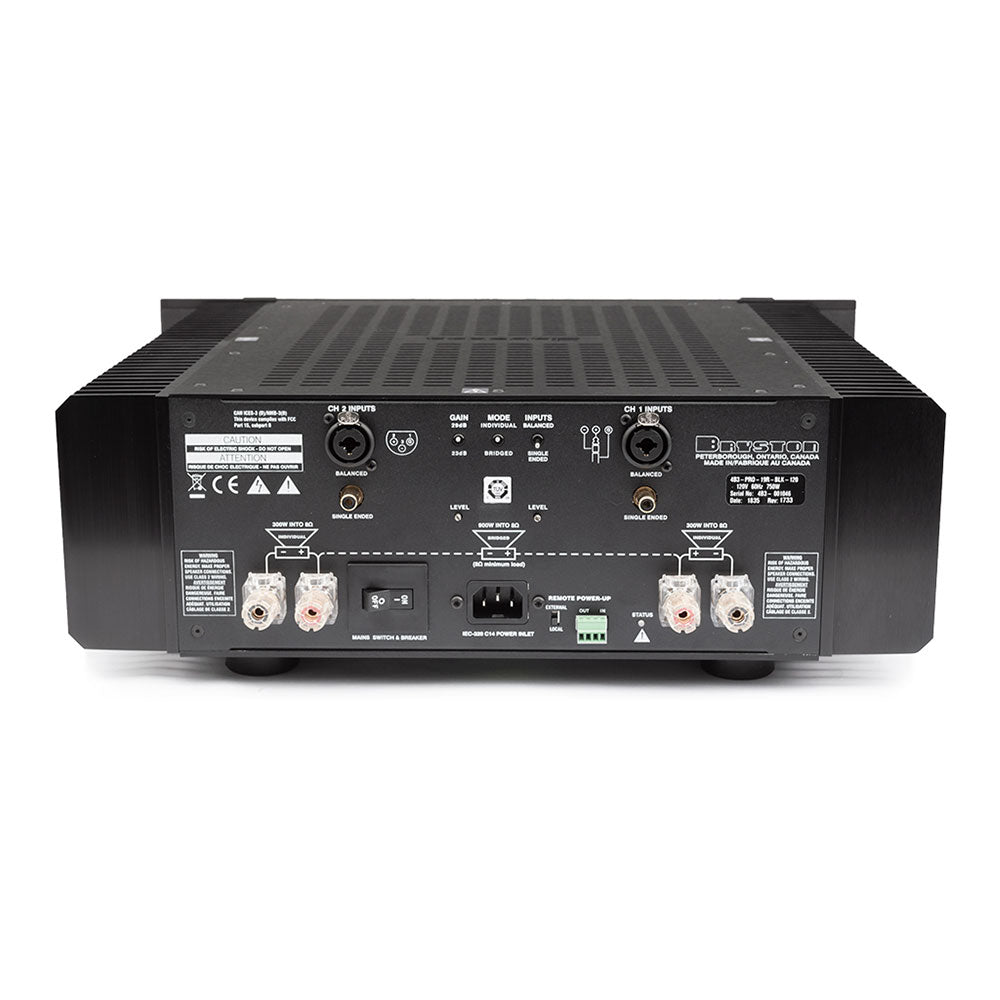 Bryston 4B3PRO - Two Channel Studio Power Amplifier