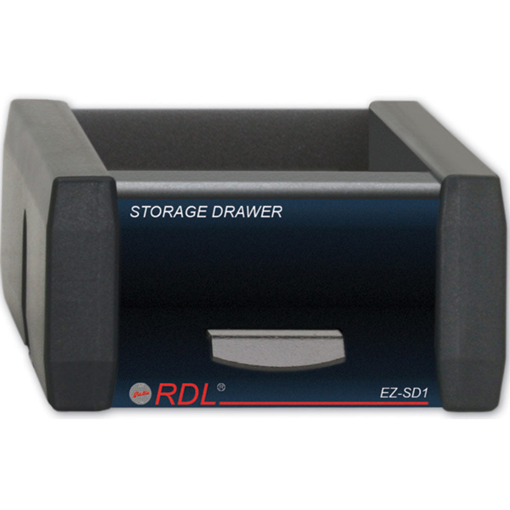 RDL EZ-SD1 Storage Drawer - 1/6 Rack Width for EZ-RA6 or EZ-CC6