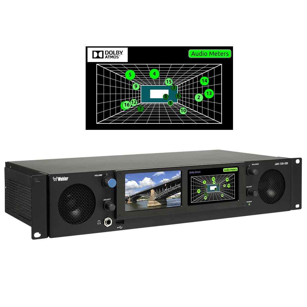 Wohler OPT-DOLBY ATMOS - Dolby Atmos Option for iAM-12G-SDI
