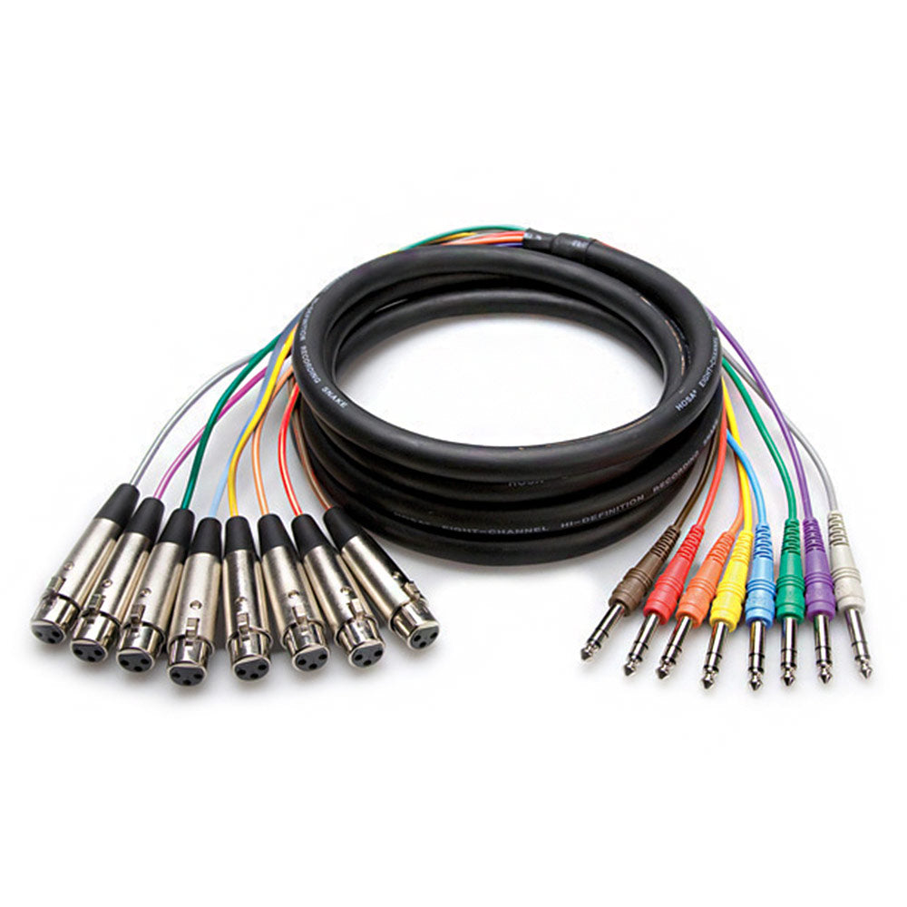 Hosa STX-803F Female XLR - TRS Balanced 1/4" 3M (9.9 feet) Snake