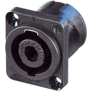 Neutrik NL4MD-V 4-Pole SpeakOn Chassis Connector - Black