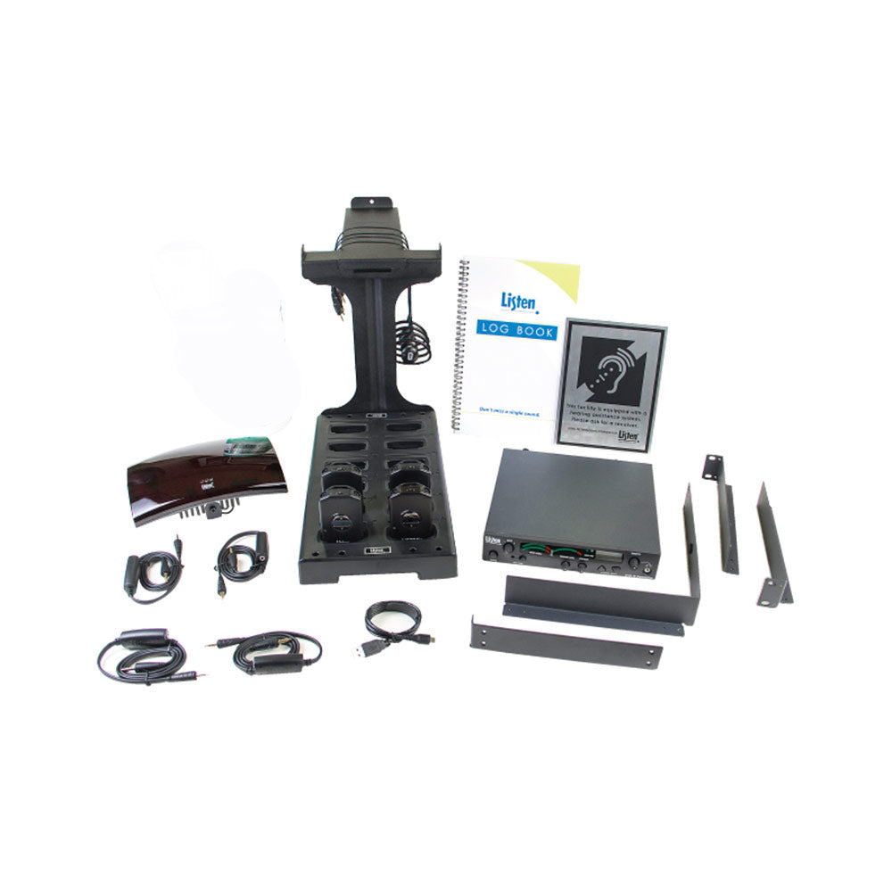 Listen Technologies LS-100-01 - ListenIR iDSP Standard System (Gray Radiator)