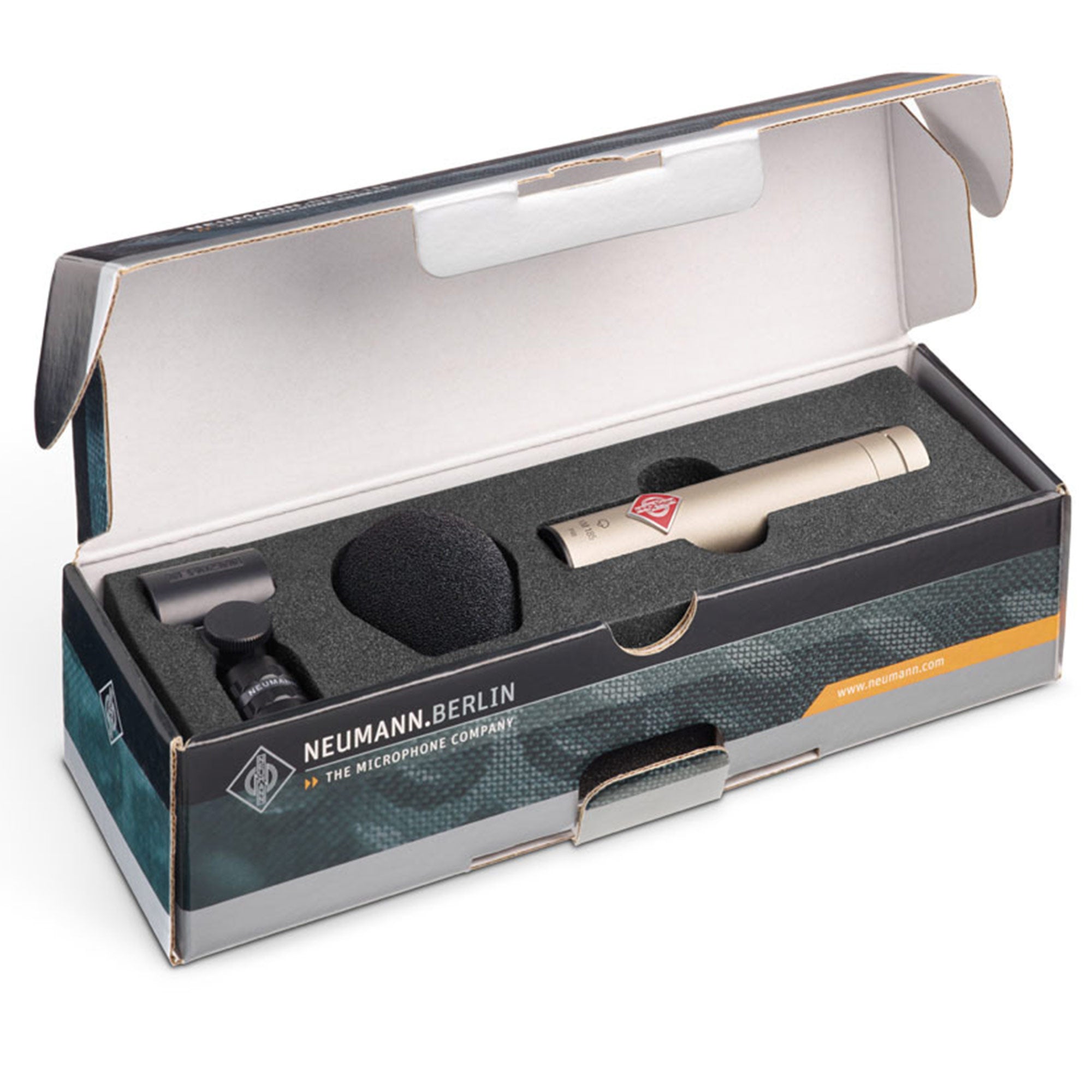 Neumann KM 185 - Small Diaphragm Super-Cardioid Microphone (Nickel)