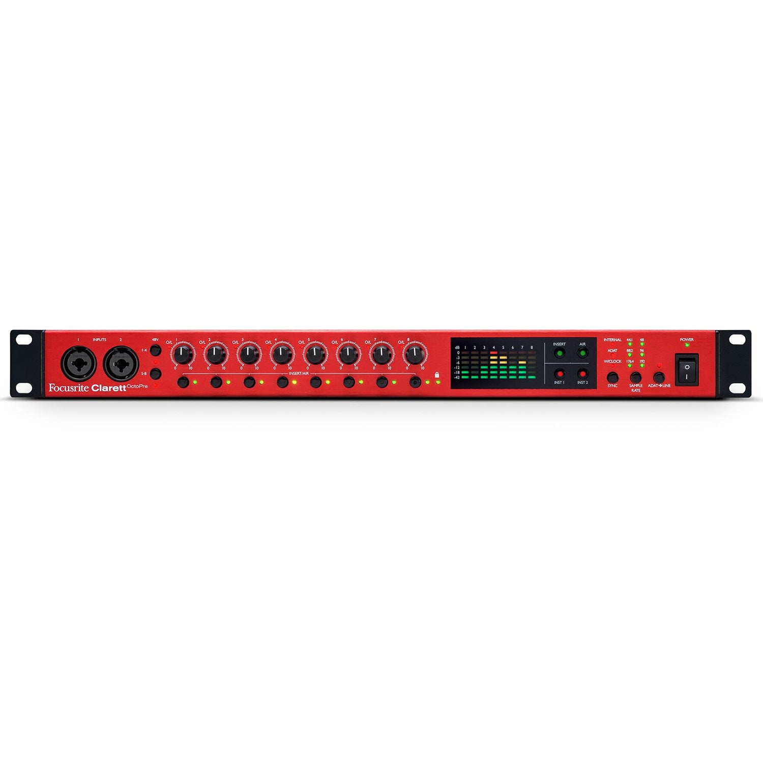 Focusrite Clarett-OctoPre 8-Channel Microphone Preamp