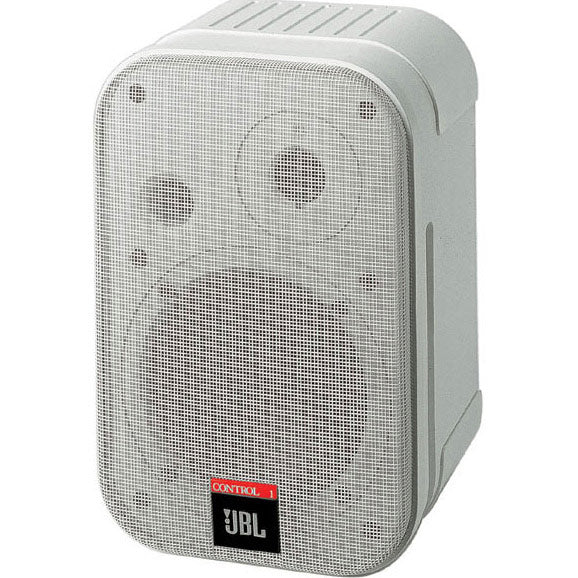 JBL Control 1 PRO 2-Way Professional Compact Passive Loudspeaker (White)