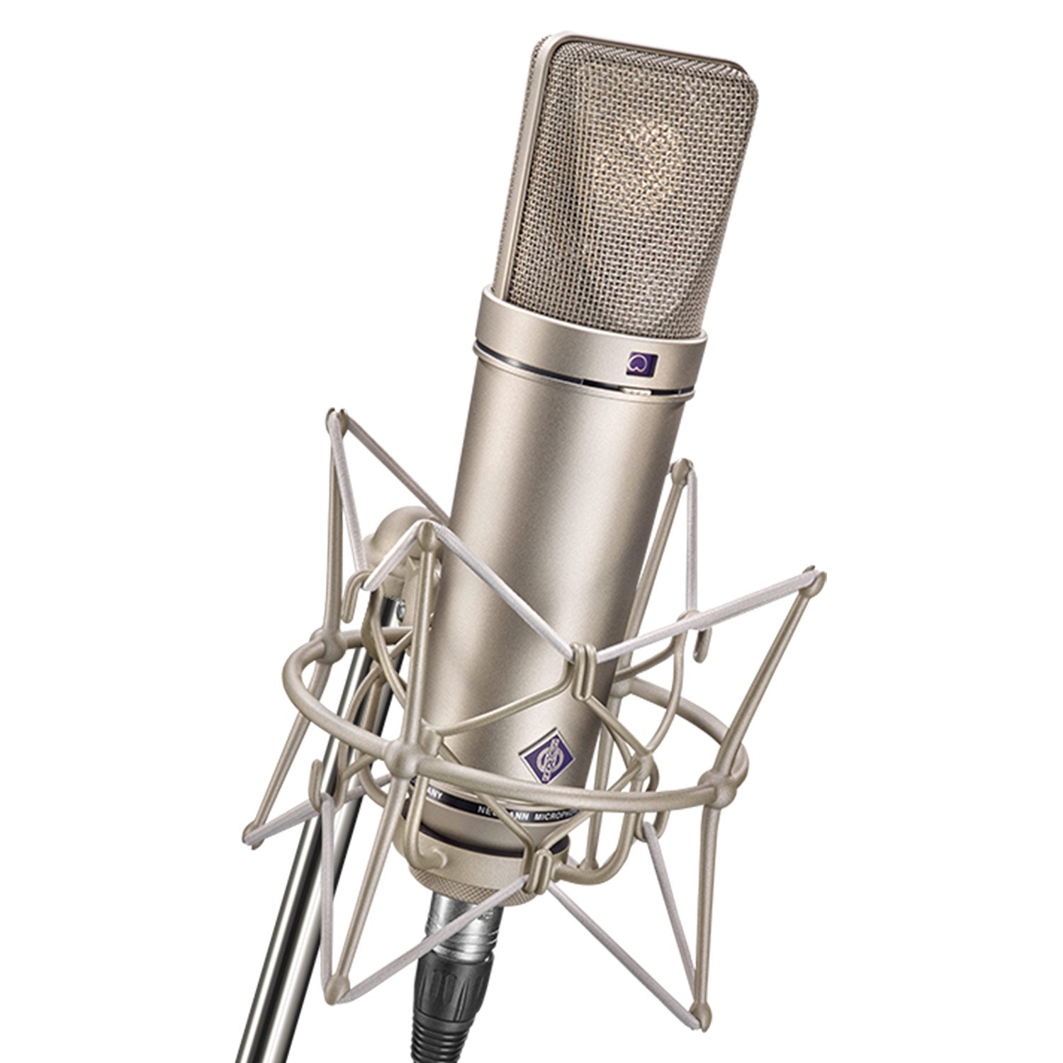 Neumann U 87 Ai SET Z Multi-Pattern Condenser Microphone Set (Nickel w/Shockmount/Cable/Windscreen)