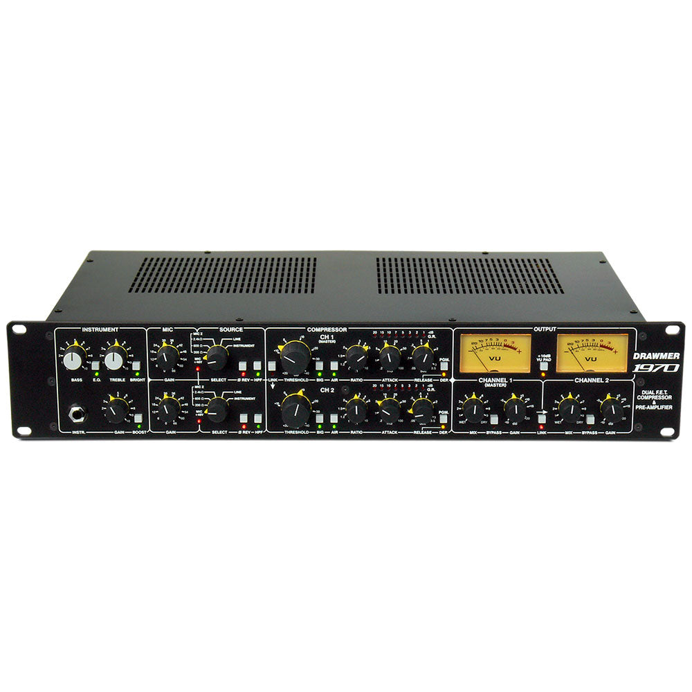 Drawmer 1970 Dual FET Compressor and Preamplifier