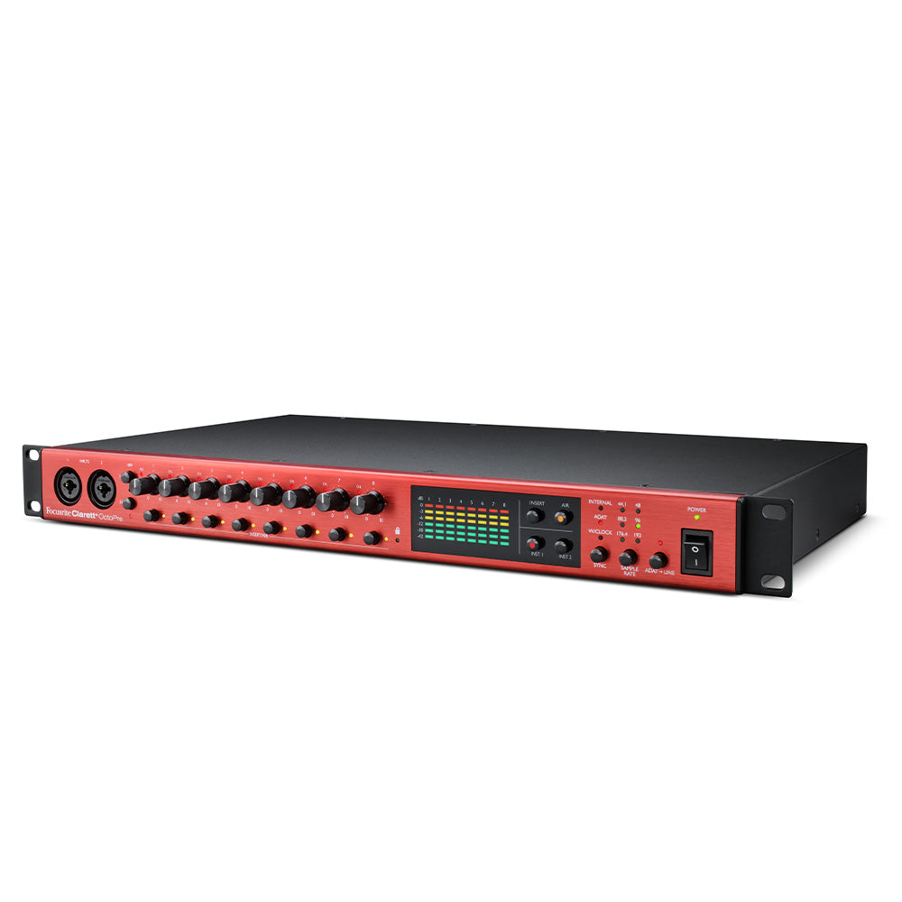 Focusrite Clarett+ OctoPre - Eight-Channel Preamp with ADAT Output