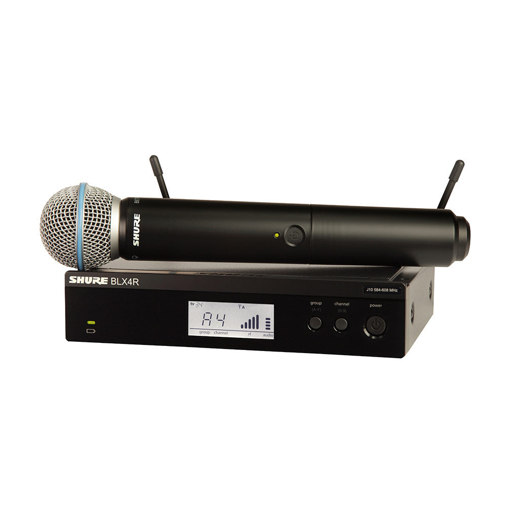 Shure BLX24R/B58 Handheld Wireless System (H10 Band - 542-572 MHz)