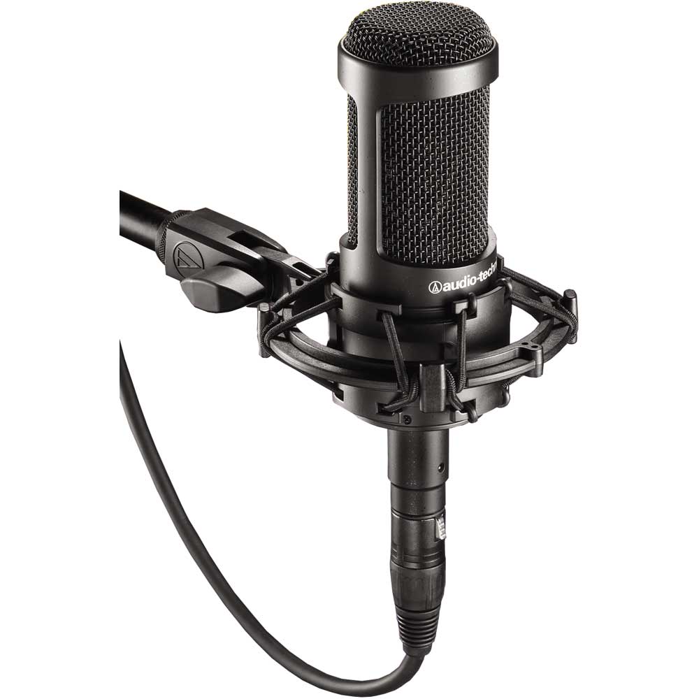 Audio-Technica AT2035PK Streaming/Podcasting Pack with Boom Arm and Headphones