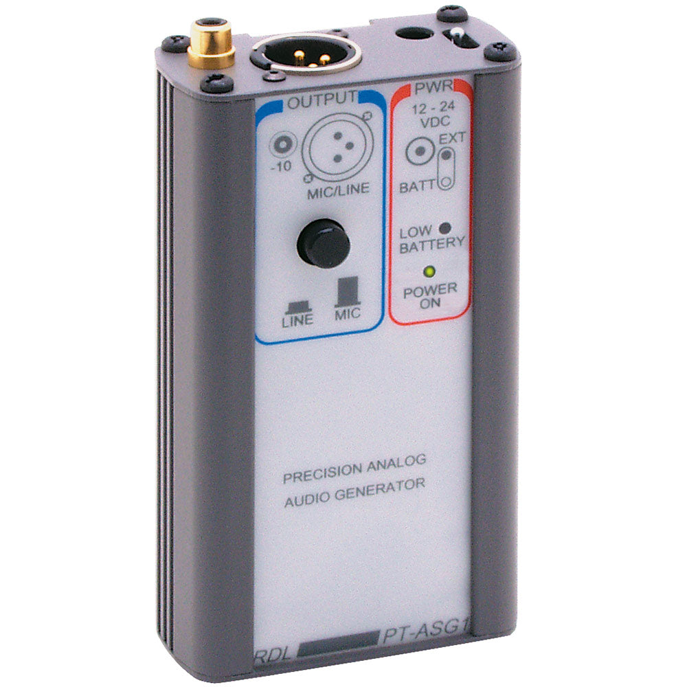 RDL PT-ASG1 Portable Audio Signal Generator