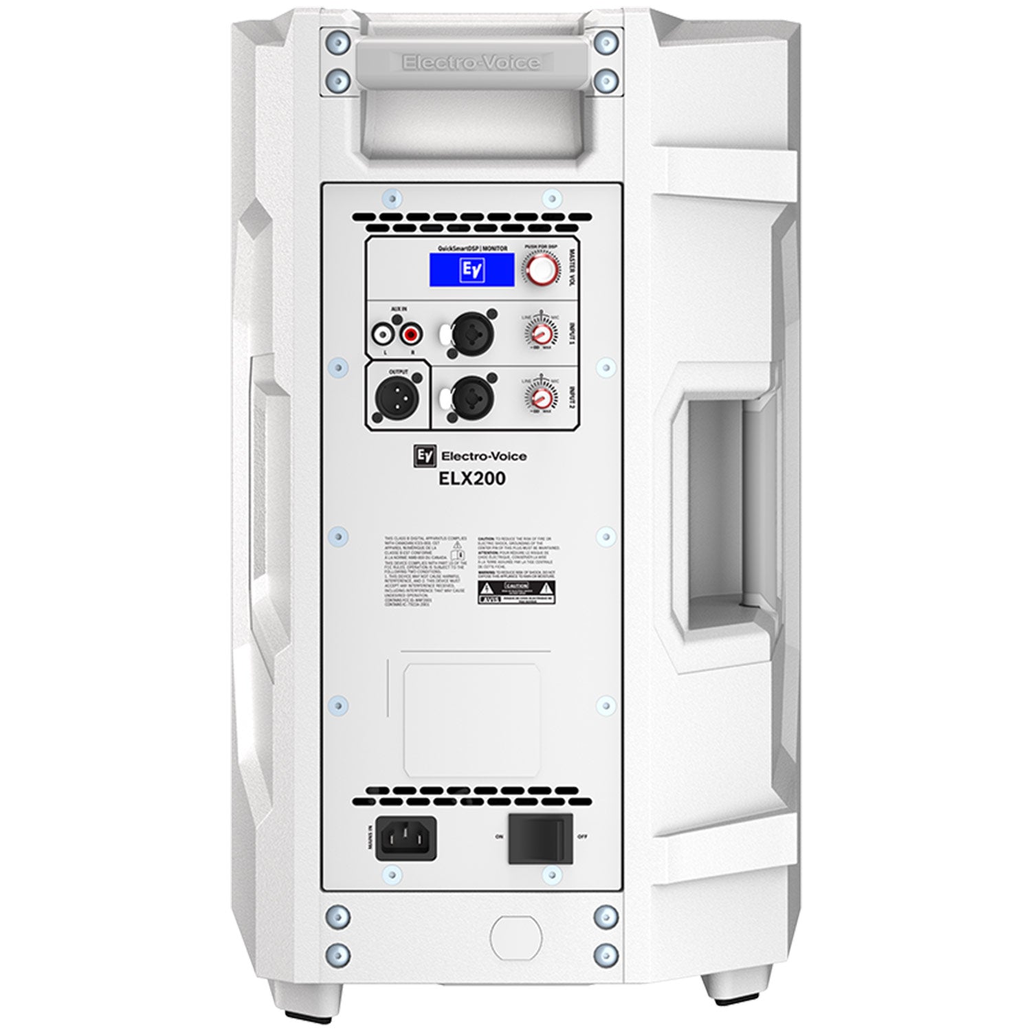 Electro-Voice ELX200-10P Active 10-Inch 2-Way Loudspeaker (White)