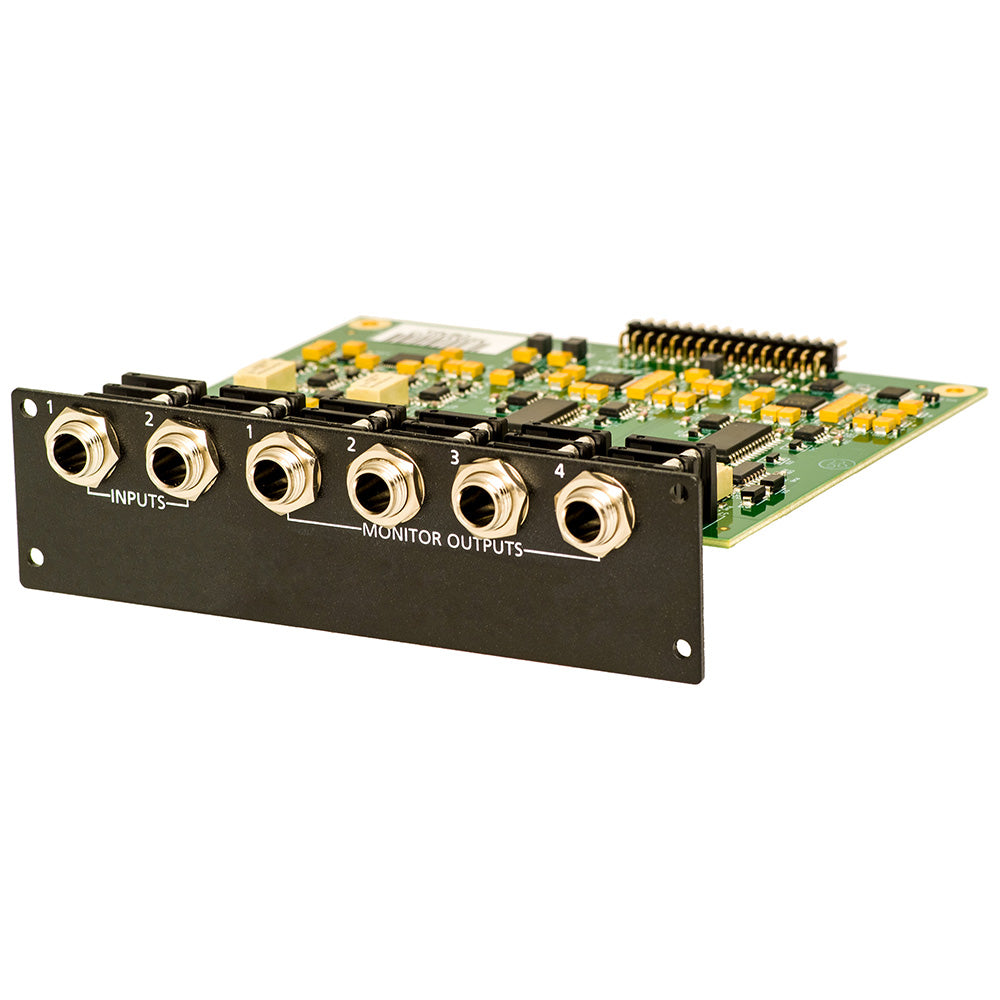 Lynx LM-A24 - 2x4 Analog Input / Monitor Card for Aurora(n) Series