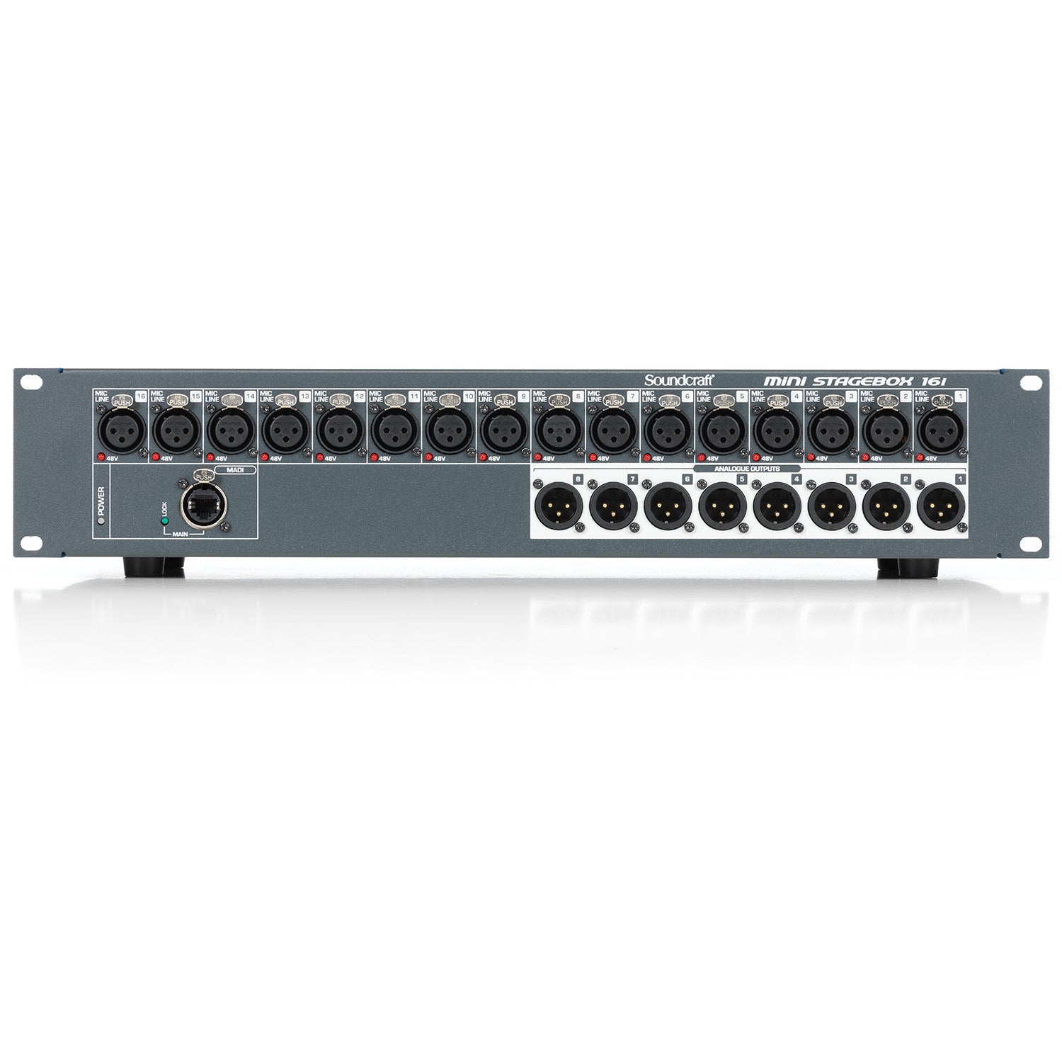Soundcraft Mini Stagebox 32i - 32-Input Stage Box for Si Series Consoles