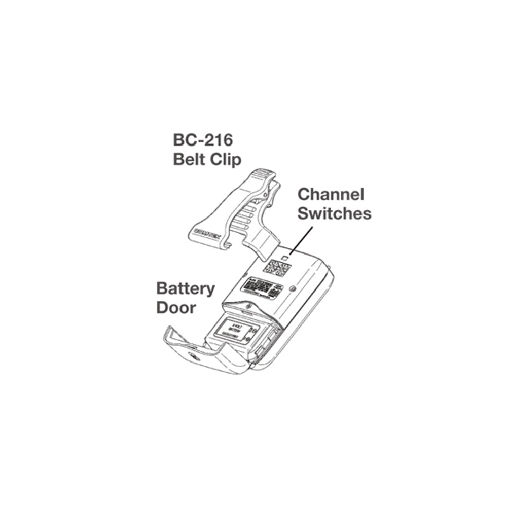 Comtek PR-216 76-88 Frequency Synthesized IFB Personal Receiver