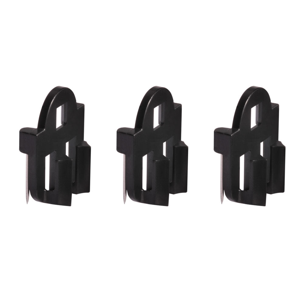 Shure RPM40SVM/B - Vampire Tie Clip, Black, Qty. 3