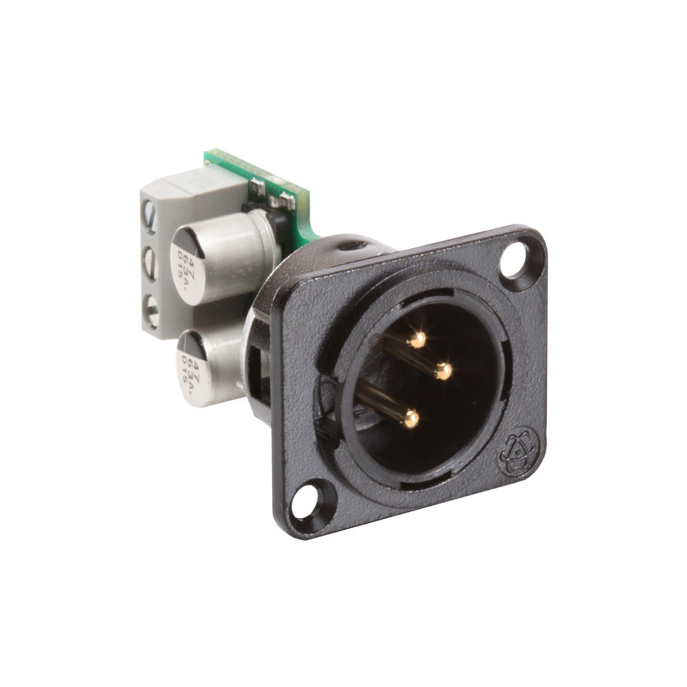 RDL AMS-XLRMA - 3-Pin XLR Mic/Line Output Module for AMS Series (with Phantom Power Blocking)