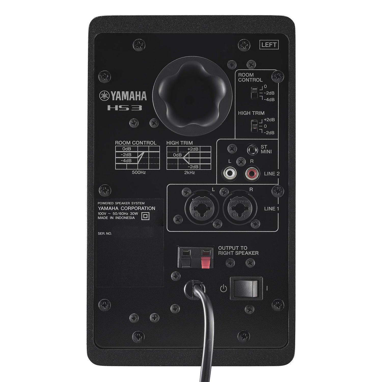 Yamaha HS3 - Two-Way Active Desktop Studio Monitors (Black / Pair)