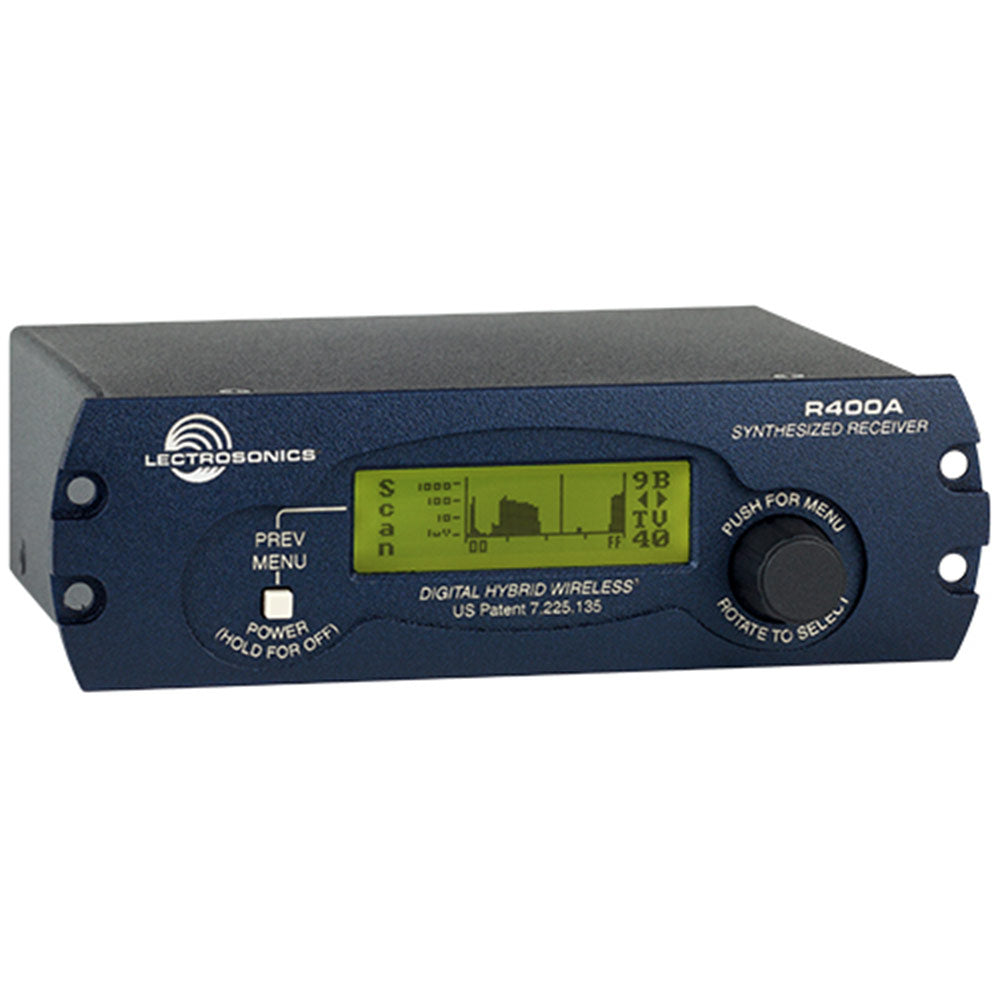 Lectrosonics R400a - Digital Hybrid Wireless Diversity Receiver (Block 470 / 470-496 MHz)