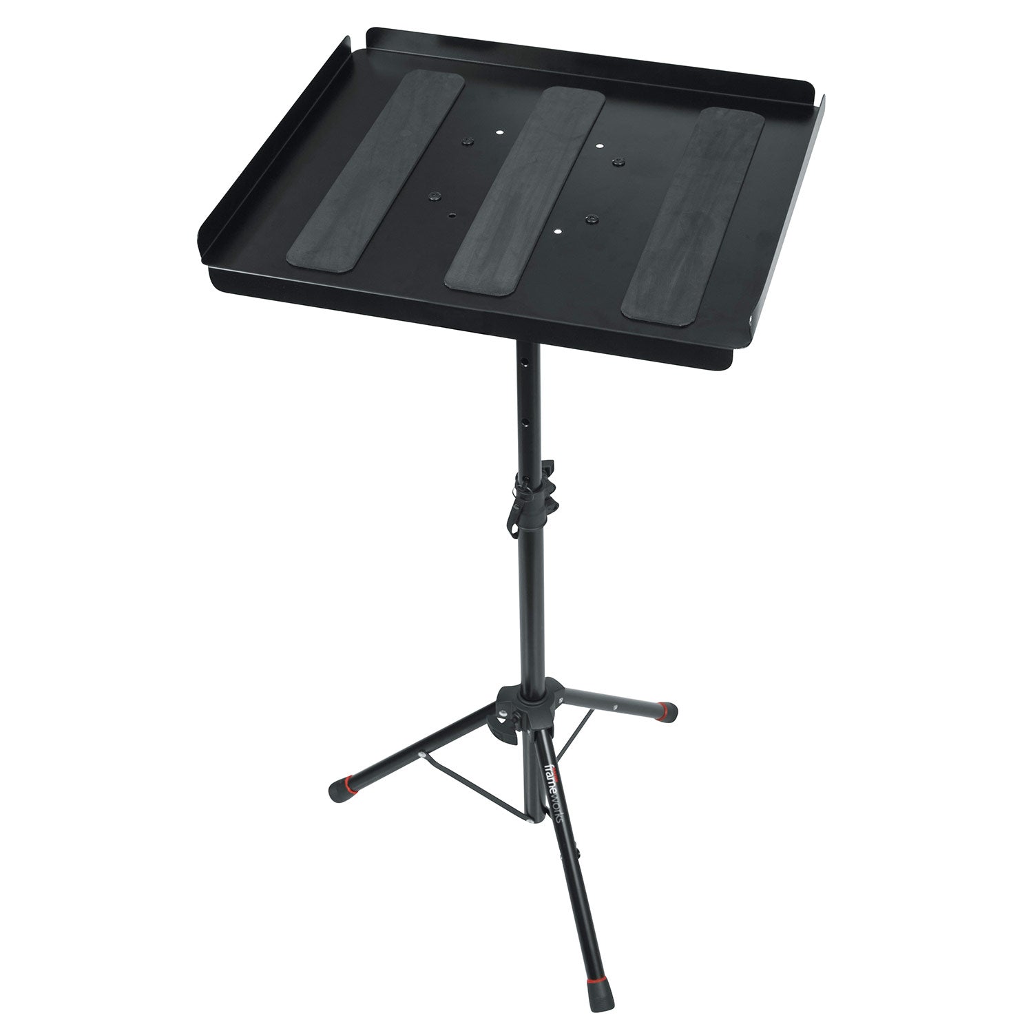 Gator GFW-UTL-MEDIATRAY1 Compact Adjustable Media Tray Stand