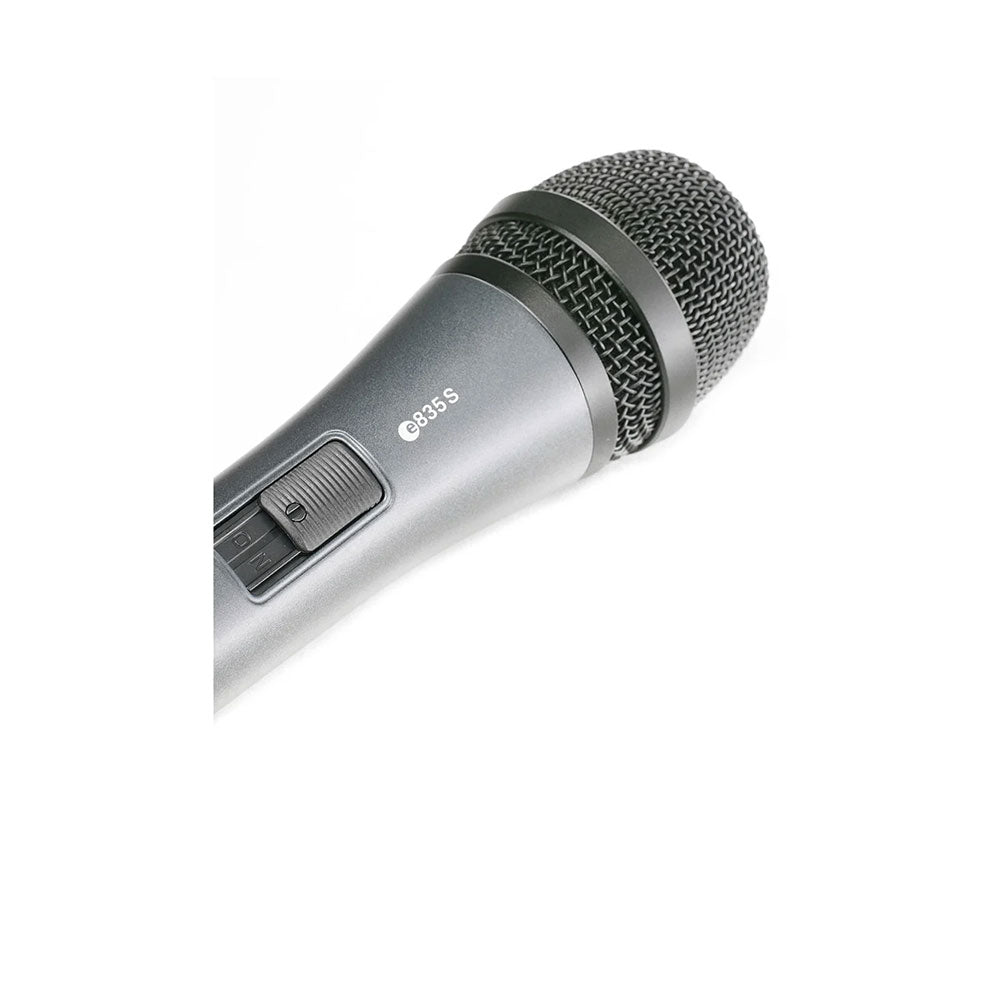 Sennheiser e 835-S Cardioid Dynamic Vocal Microphone (with On / Off Switch)