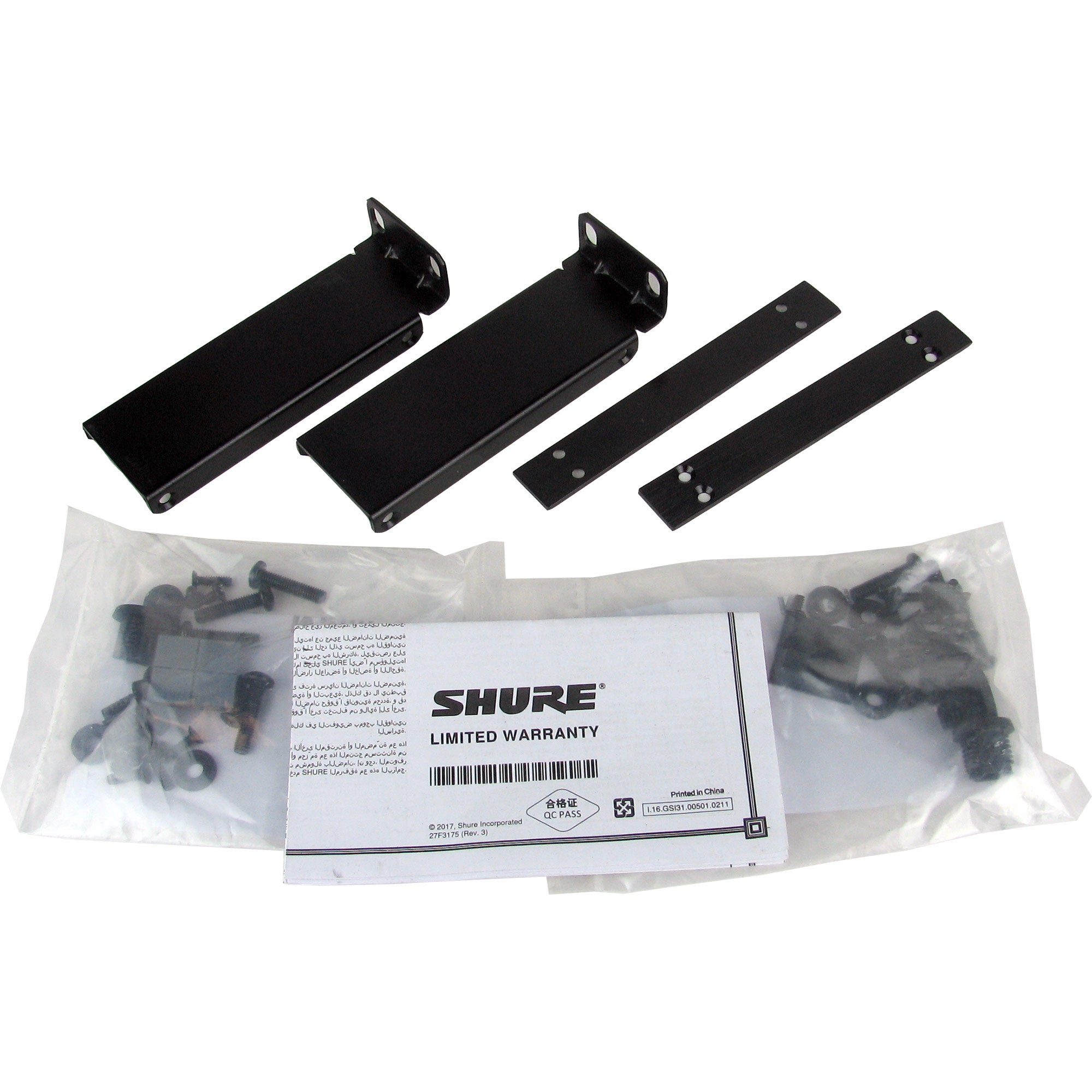 Shure UA507 Rackmount Hardware for Dual ULX Receivers