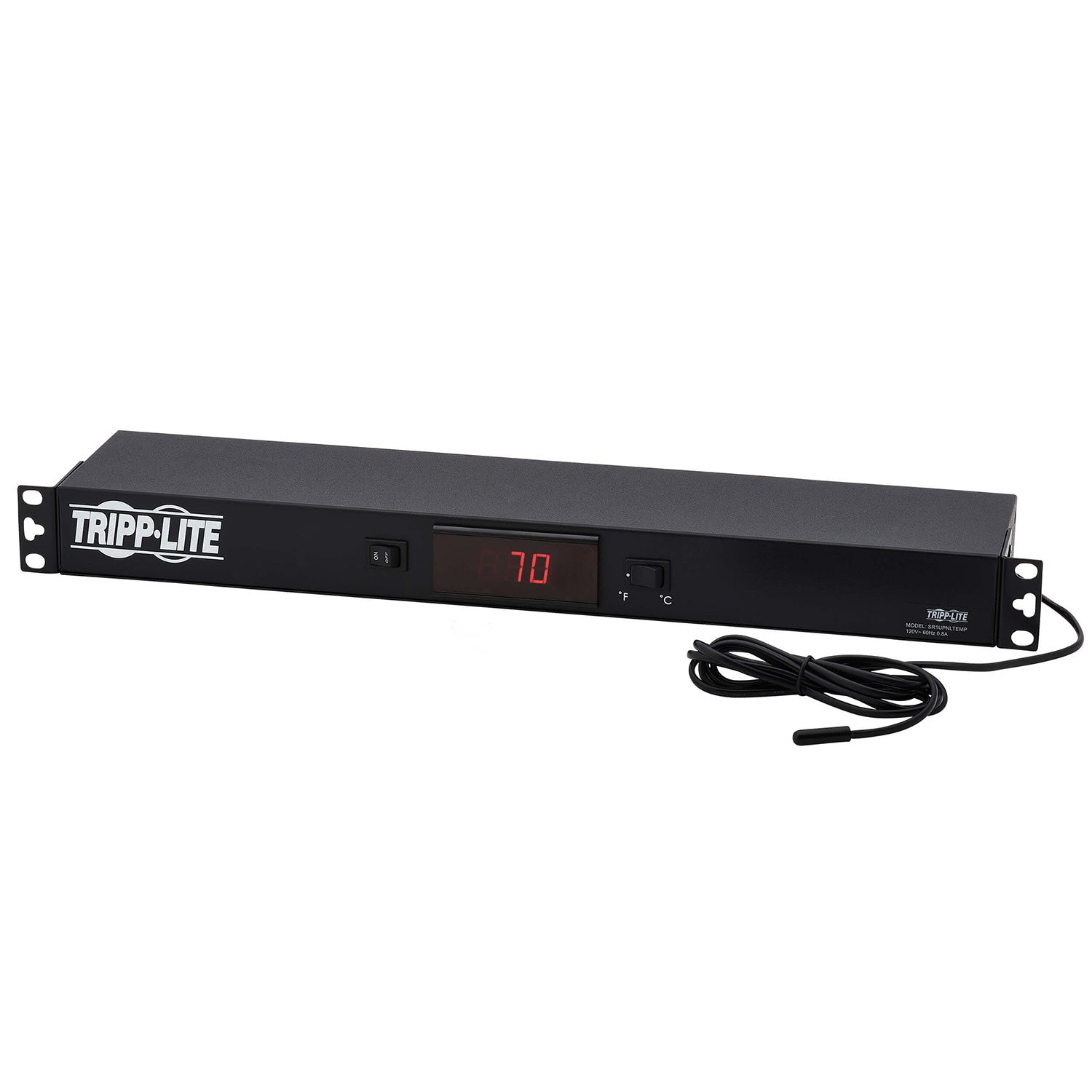 Tripp-Lite SR1UPNLTEMP - Rack Mount Digital LCD Temperature Sensor