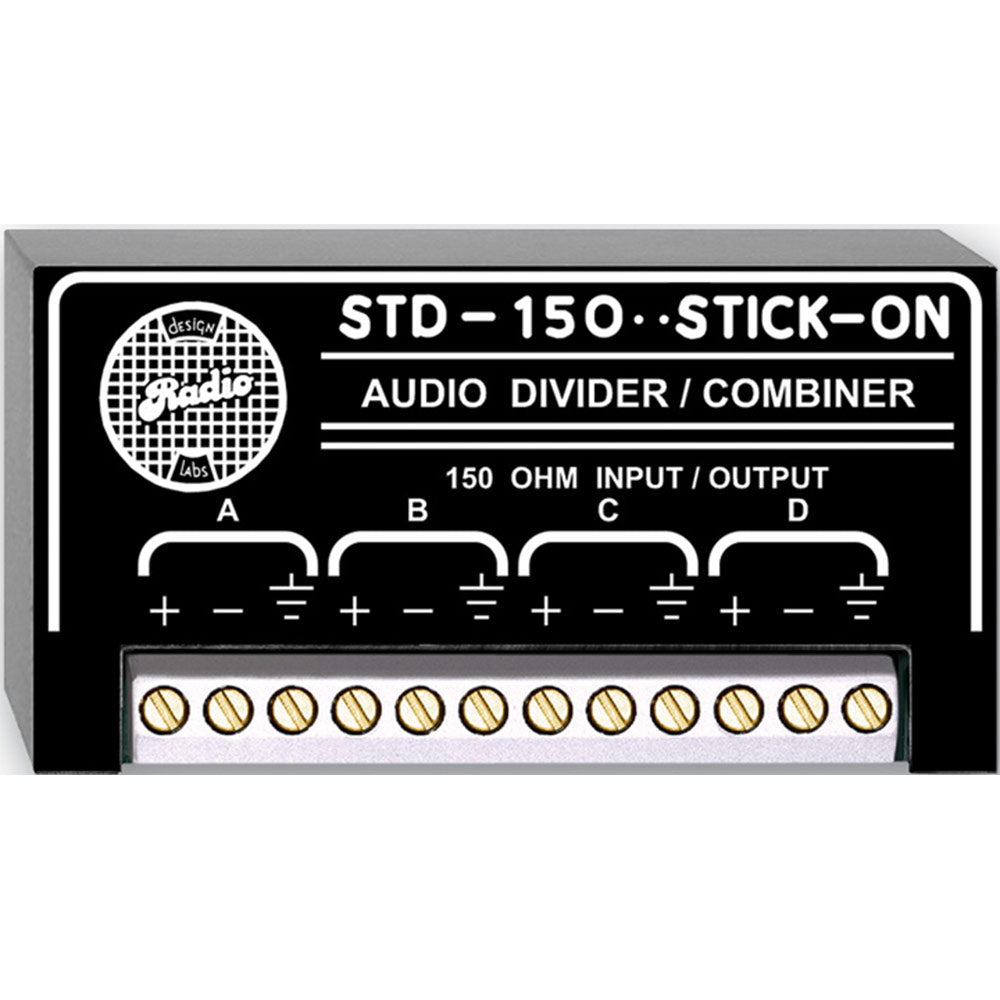 RDL STD-150 Passive Audio Divider/Combiner - 150 Ohm