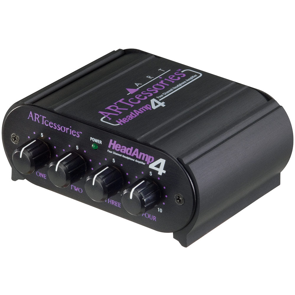 ART HeadAmp4 Four Channel Stereo Headphone Amplifier