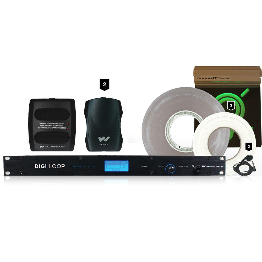 Williams Sound DL207 SYS Induction Loop System w/ Network Control
