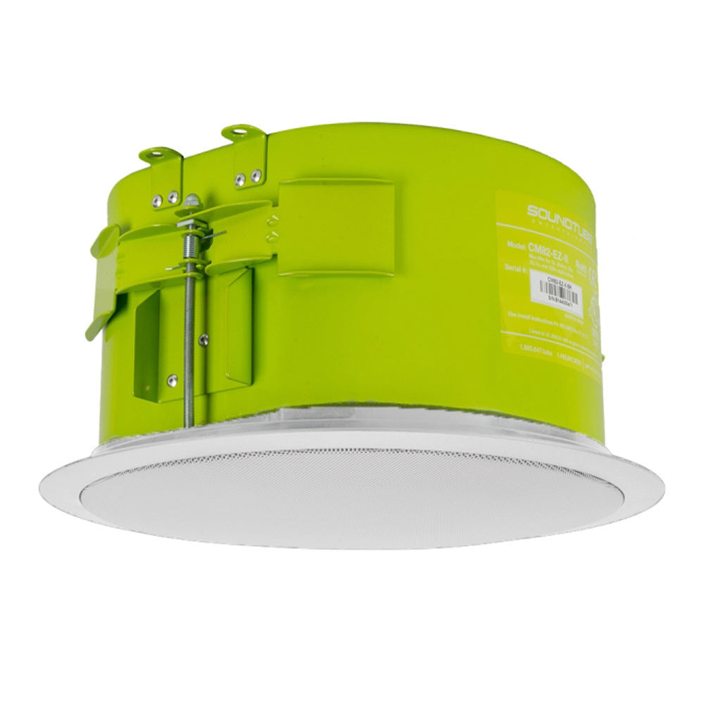 Soundtube CM82-EZ-II-WH - Two-Way 8-Inch In-Ceiling Loudspeaker (White)