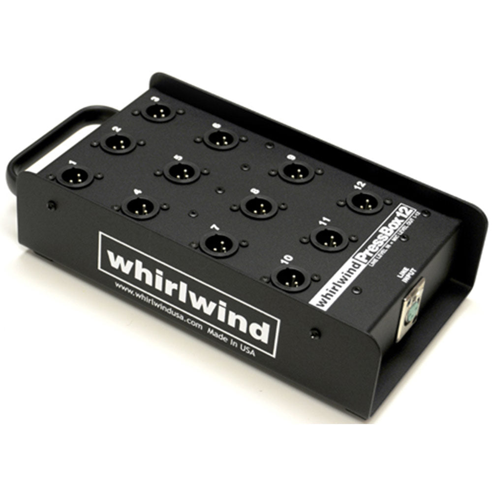 Whirlwind PB12 Passive Press Box (1 Input/12 Output)