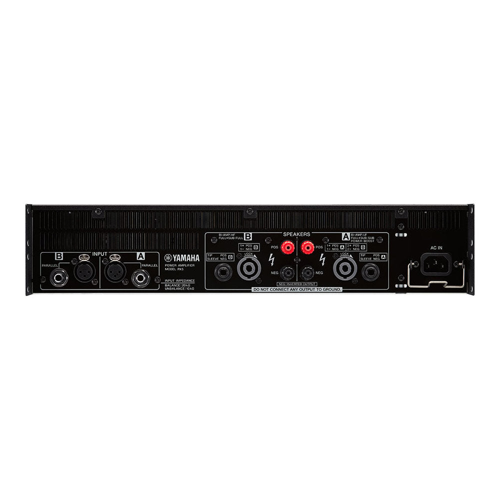 Yamaha PX5 - Two-Channel Power Amplifier with Intelligent Processing