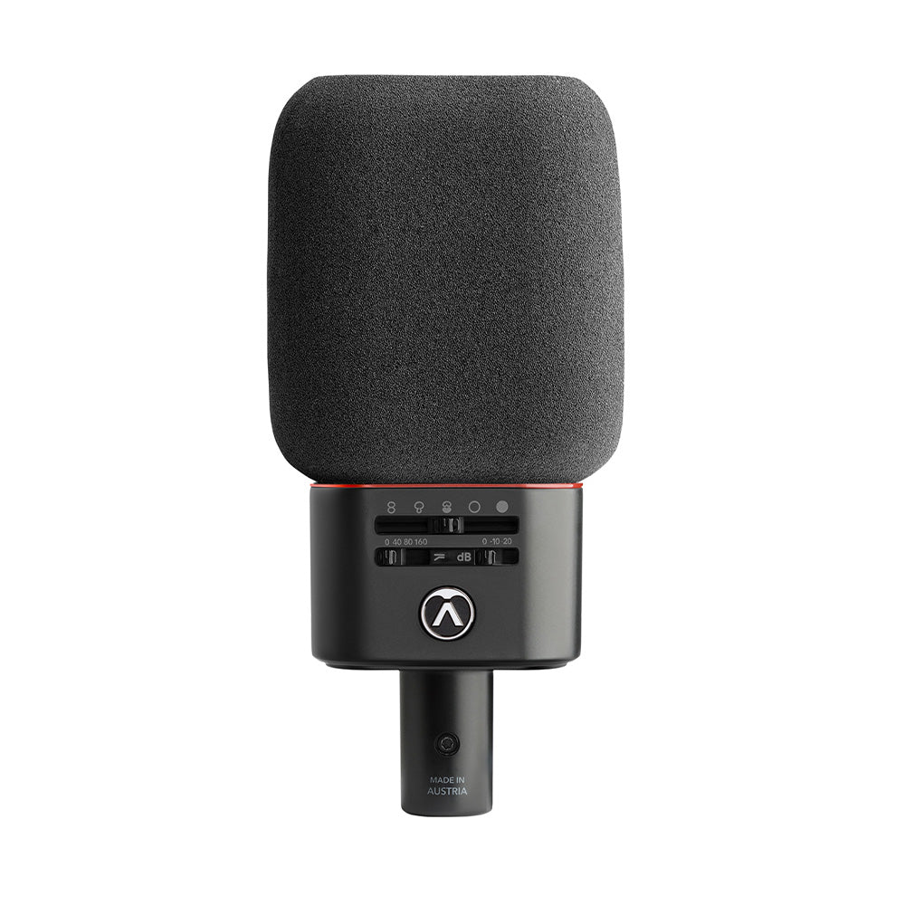 Austrian Audio OC818 Studio Set - Large-Diaphragm Condenser Microphone with Multiple Polar Patterns (Black)