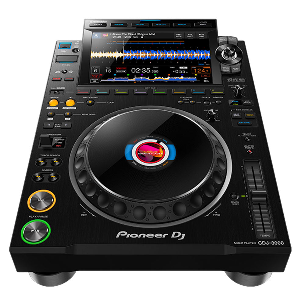 Pioneer DJ CDJ-3000 - Professional DJ Multi-Player (Black)