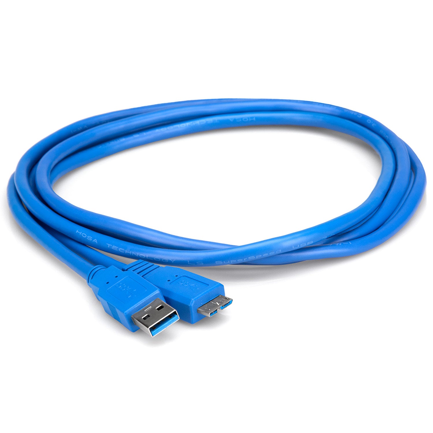 Hosa USB-306AC SuperSpeed USB 3.0 Cable, Type A to Micro-B, 6 feet