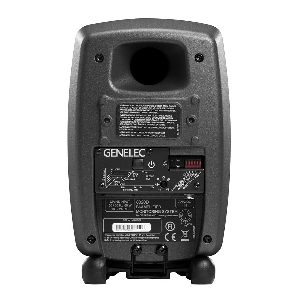 Genelec 8020D Active 2-Way 4-Inch Studio Monitor (Single)
