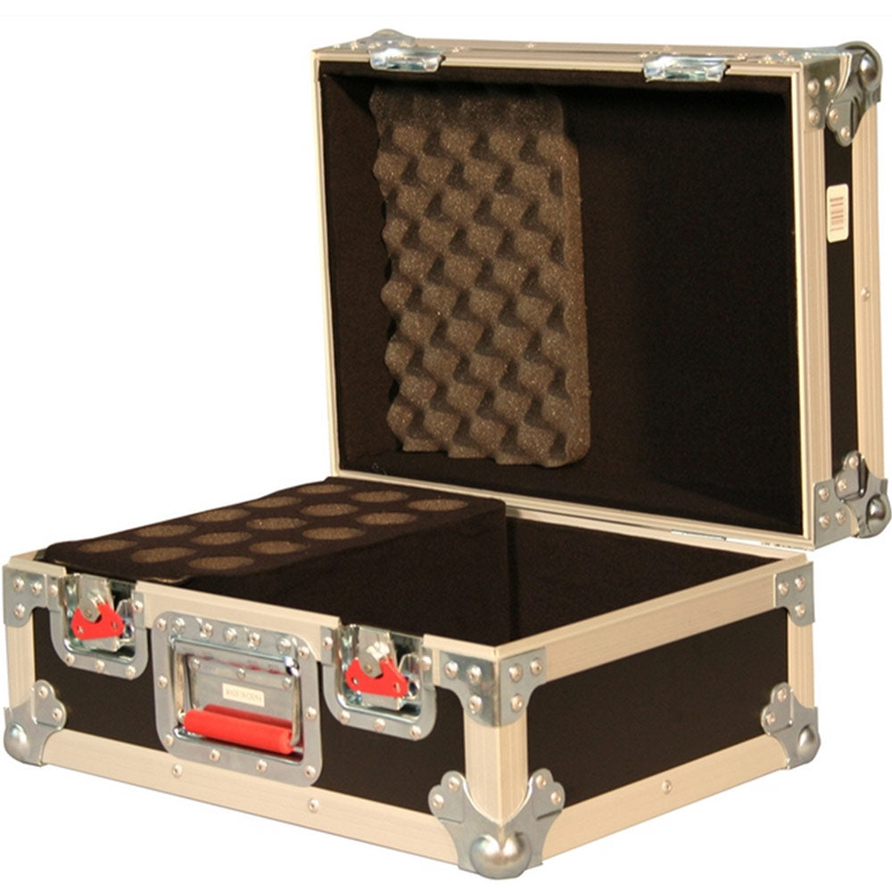 Gator G-TOUR M15 ATA 15 Drop Microphone Case with Recessed Locking Latches and Cable Storage