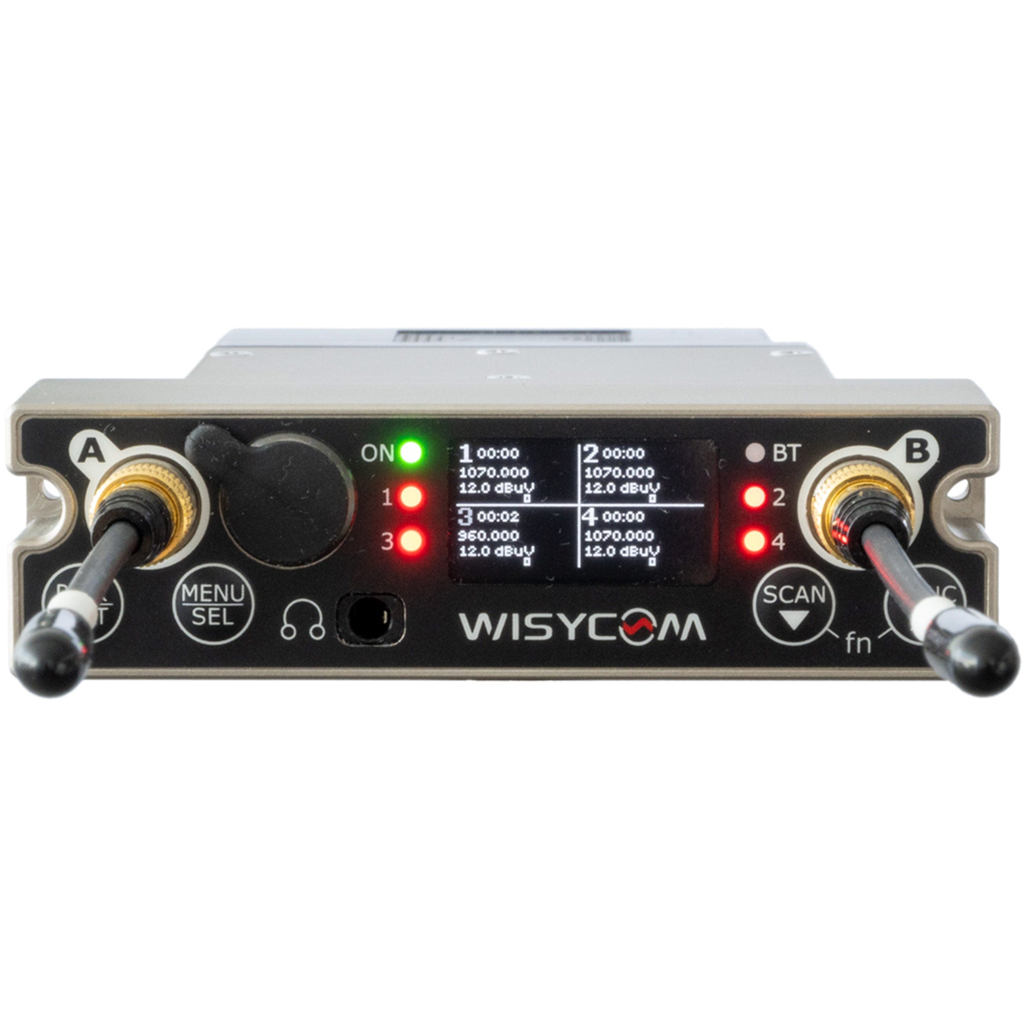 Wisycom MCR54 - Four-Channel Multiband True Diversity Receiver