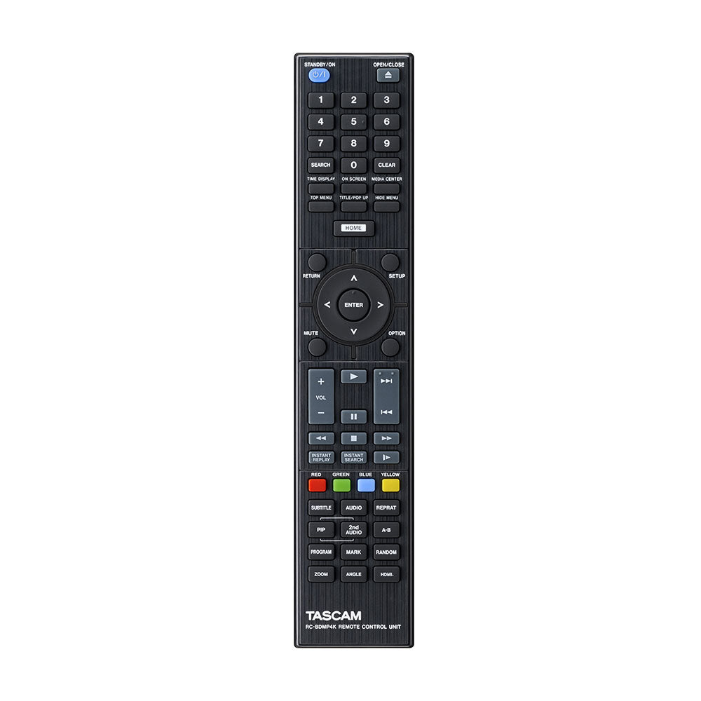 Tascam BD-MP4K 4K UHD Blu-ray/DVD/CD/SD/USB Player